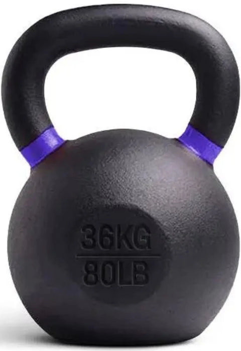 French Fitness Cast Iron Kettlebell Set 5-80 lbs (New) Image 17
