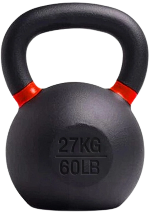 French Fitness Cast Iron Kettlebell 60 lbs (New)