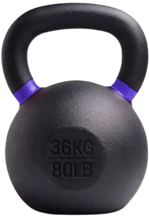 French Fitness Cast Iron Kettlebell 80 lbs (New)