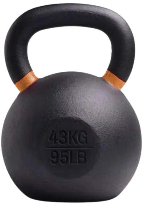 French Fitness Cast Iron Kettlebell 95 lbs (New)