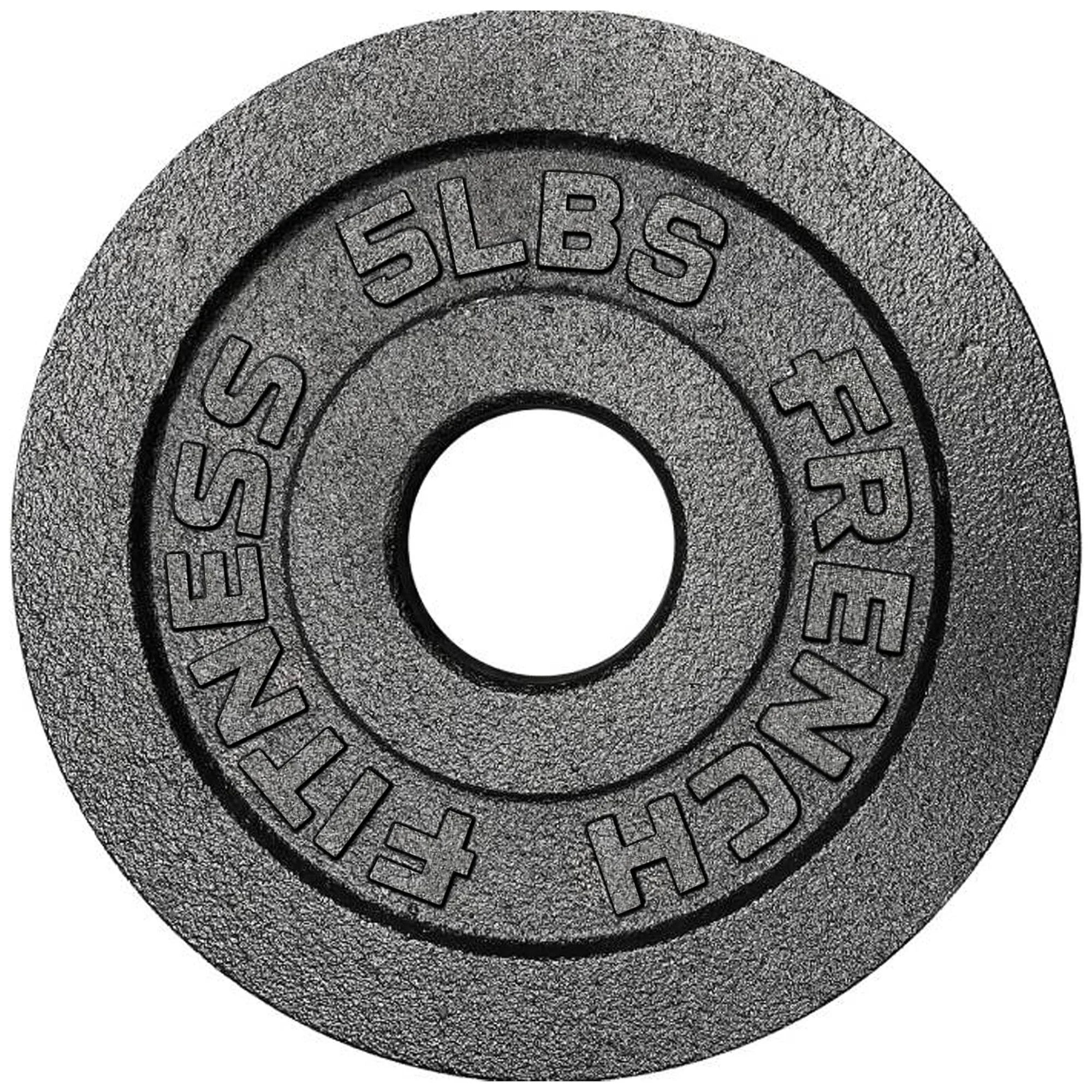 French Fitness Cast Iron Olympic Weight Plate V1 Set 190 lbs (New)