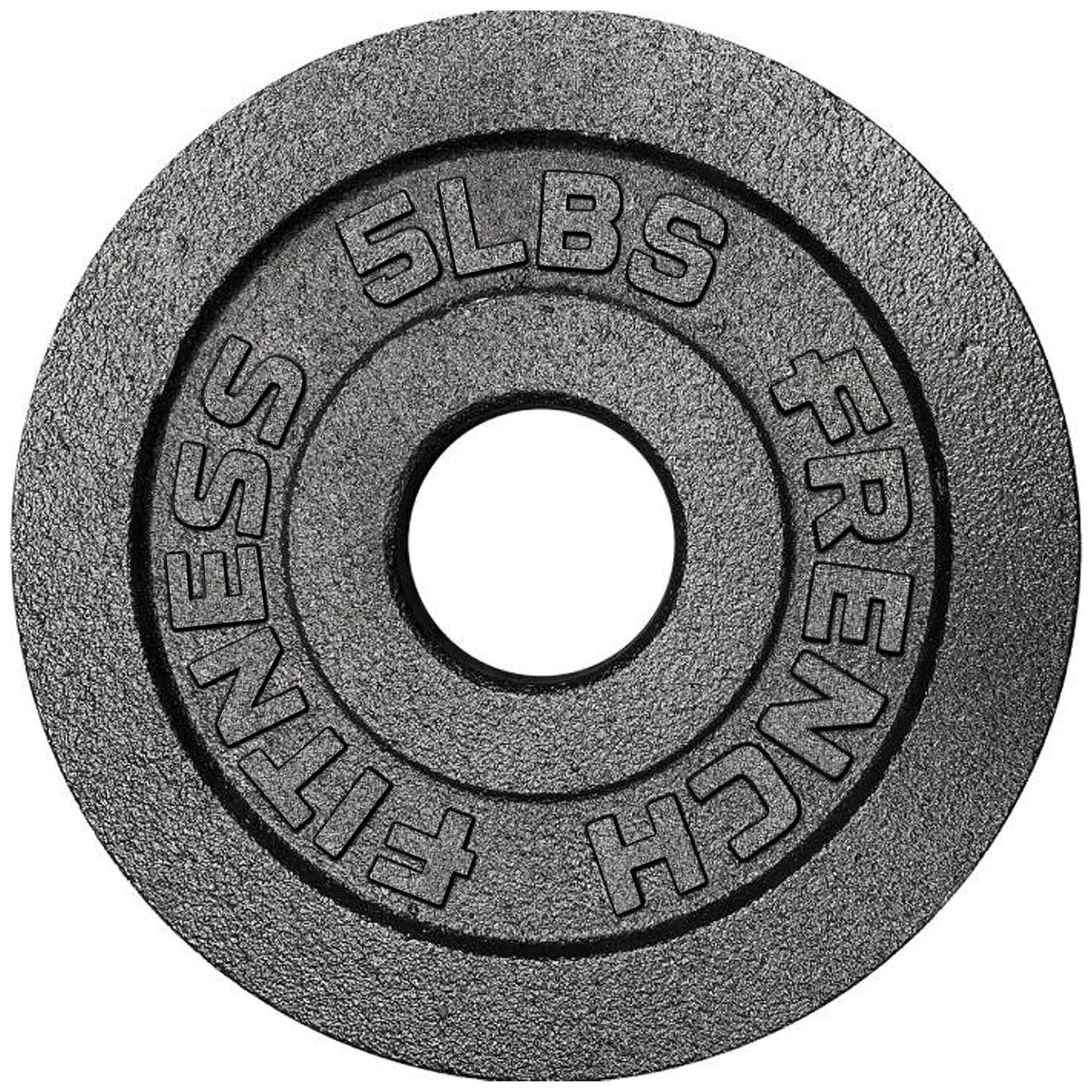 French Fitness Cast Iron Olympic Weight Plate V1 Set 190 lbs (New)