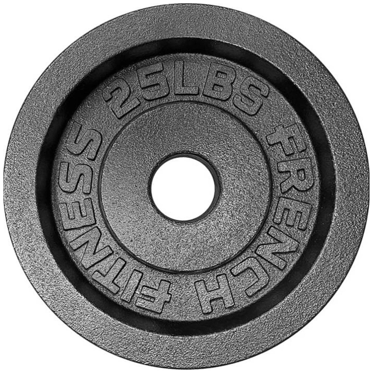 French Fitness Cast Iron Olympic Weight Plate V1 Set 190 lbs (New)