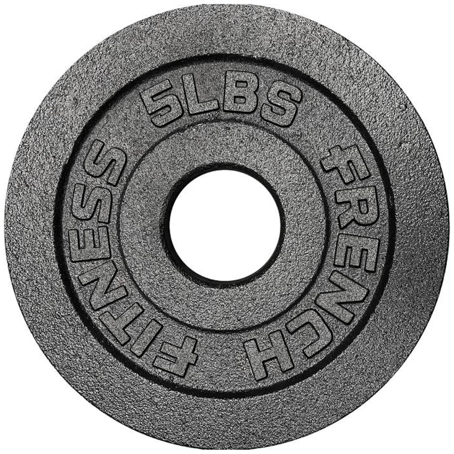French Fitness Cast Iron Olympic Weight Plate V1 Set 260 lbs (New)