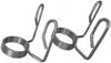 French Fitness - Cast Iron Olympic Weight Plate V1 Set w/7 ft Olympic Bar 305 lbs (New) - Side View