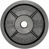 French Fitness Cast Iron Olympic Weight Plate V1 35 lbs (New)