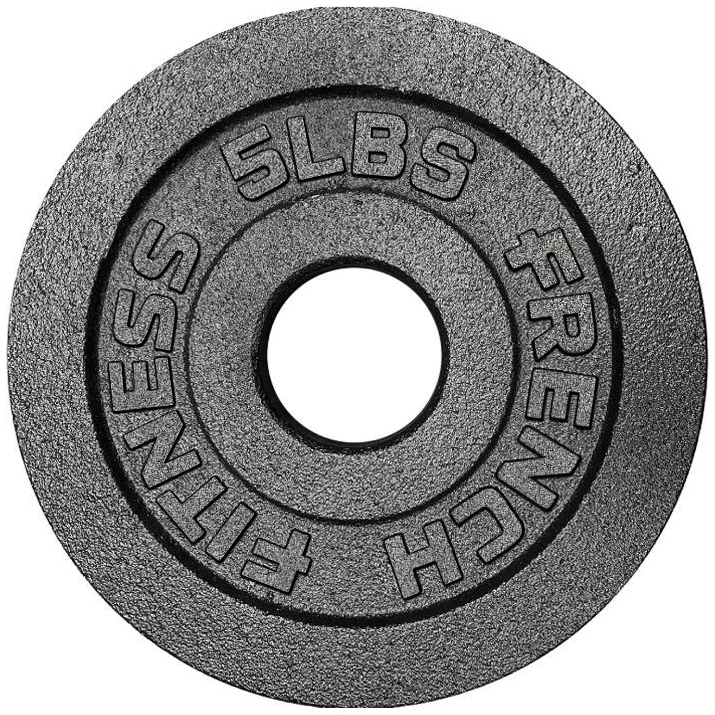 French Fitness Cast Iron Olympic Weight Plate V1 Set 450 lbs (New)
