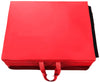 French Fitness - 8' x 4' x 2" Crash Mats - 3-Fold 4-Section Folding Gymnastics Mat (New) - Close Up View