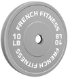 French Fitness Olympic Colored Bumper Plate 10 lbs (New)