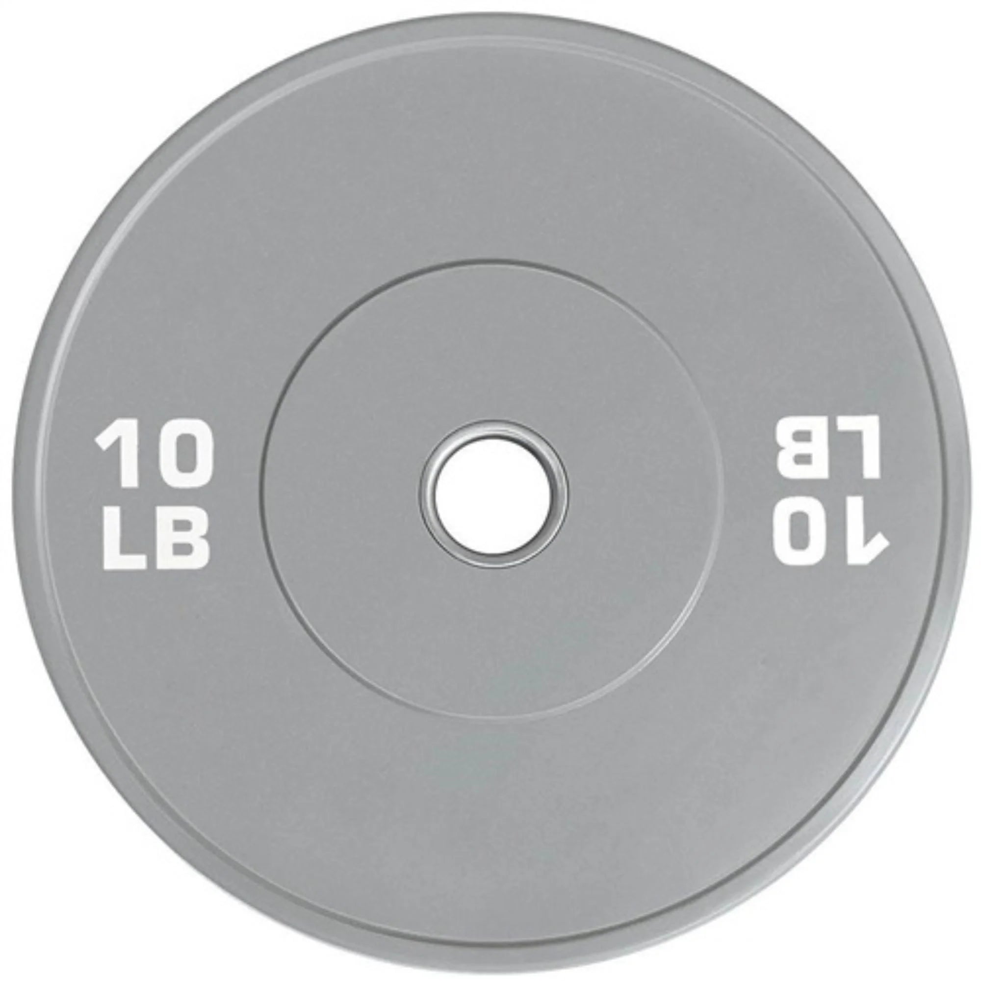 French Fitness Olympic Colored Bumper Plate 10 lbs - Blank (New)