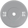 French Fitness Olympic Colored Bumper Plate 10 lbs - Blank (New)