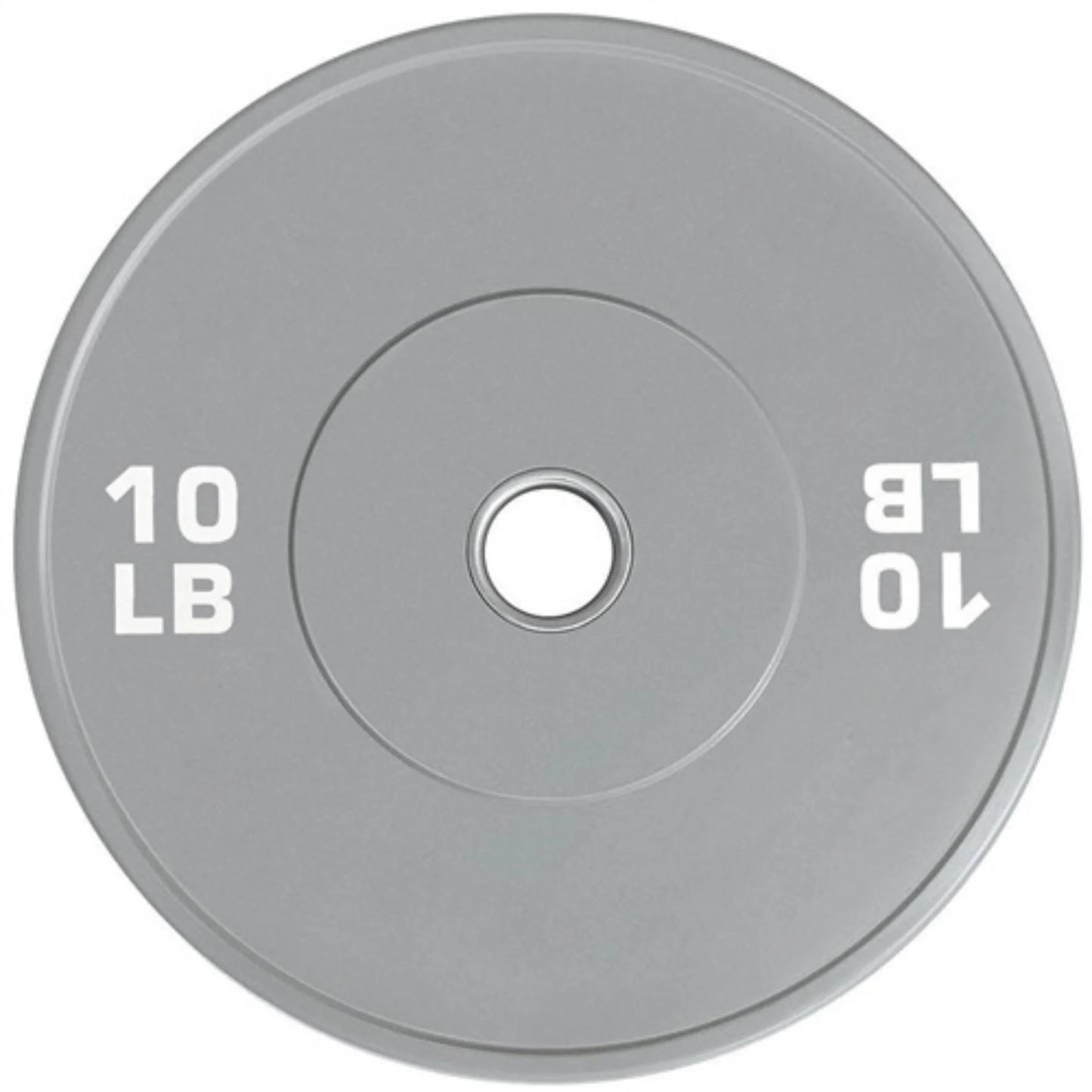 French Fitness Olympic Colored Bumper Plate 10 lbs - Blank (New)