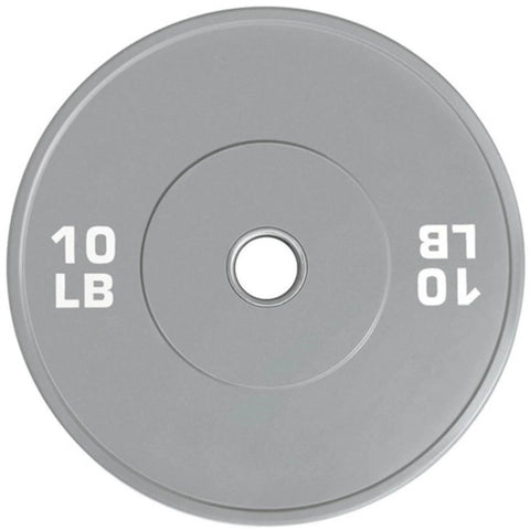 French Fitness Olympic Colored Bumper Plate 10 lbs - Blank (New)
