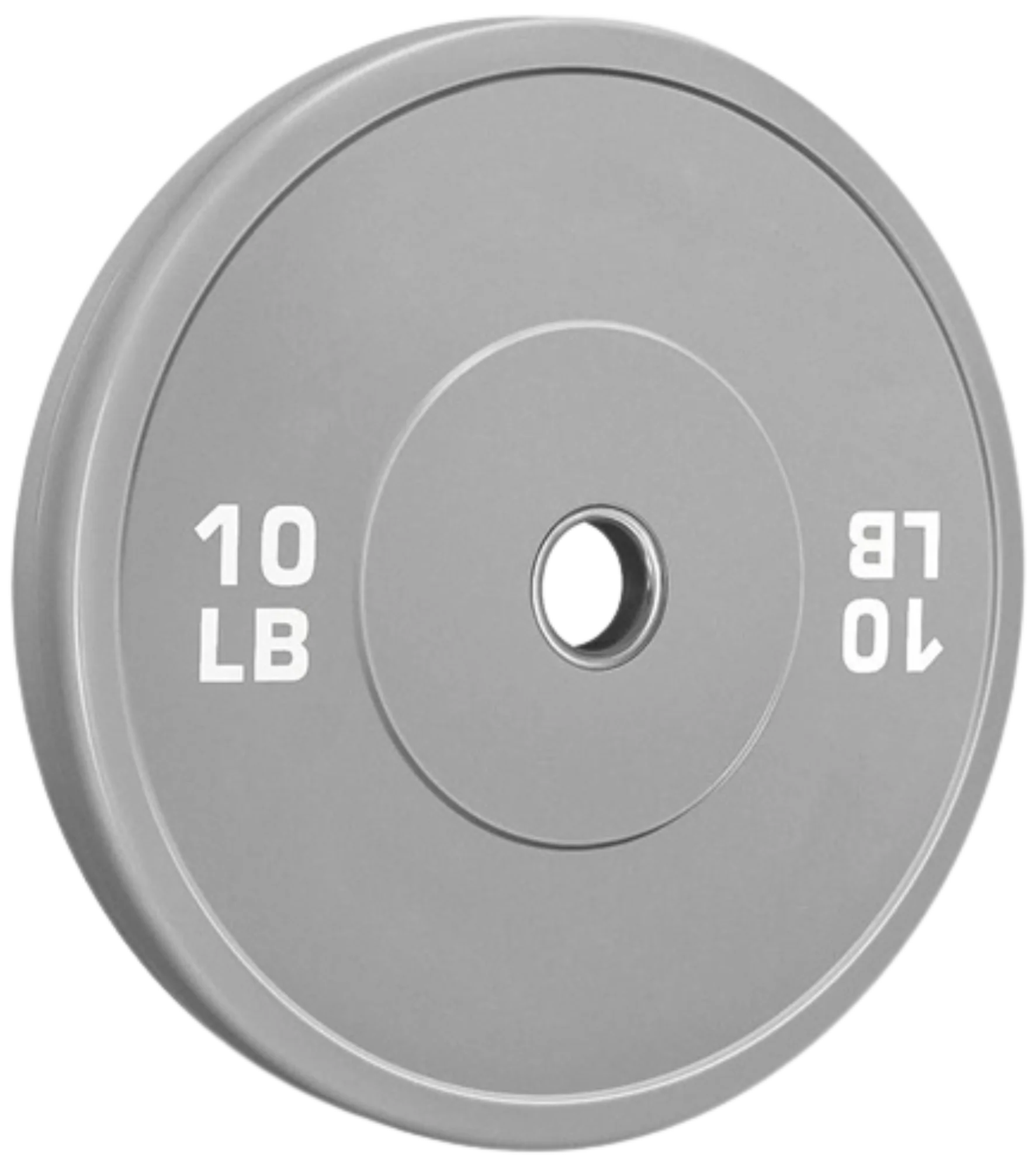 French Fitness Olympic Colored Bumper Plate 10 lbs - Blank (New)