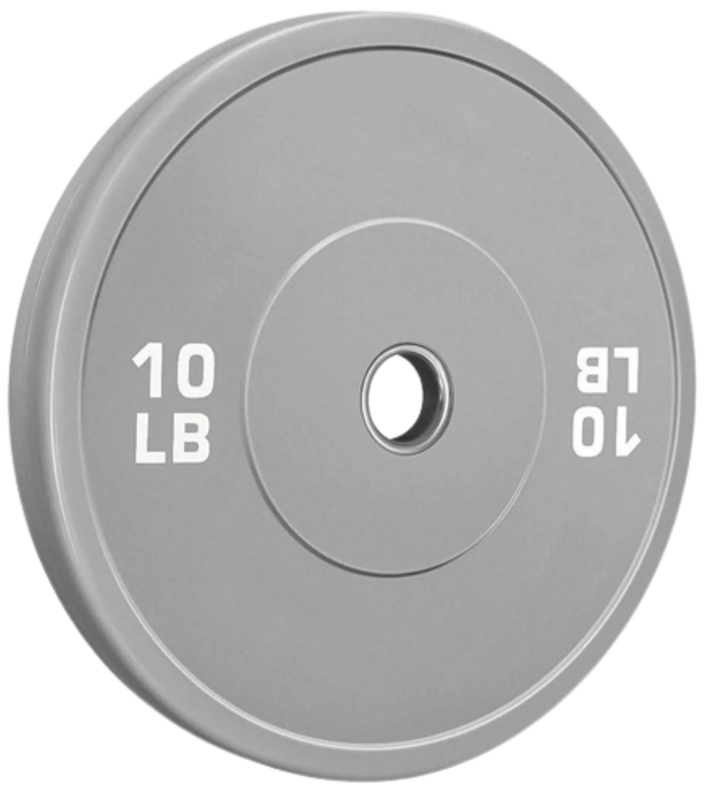 French Fitness Olympic Colored Bumper Plate 10 lbs - Blank (New)