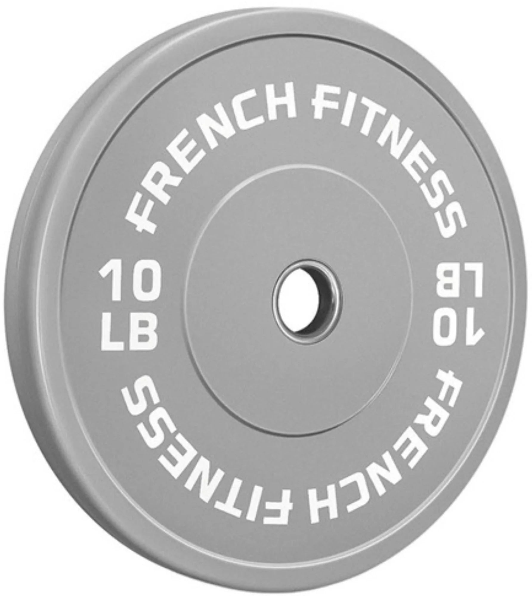 French Fitness Olympic Colored Bumper Plate Set 190 lbs (New)