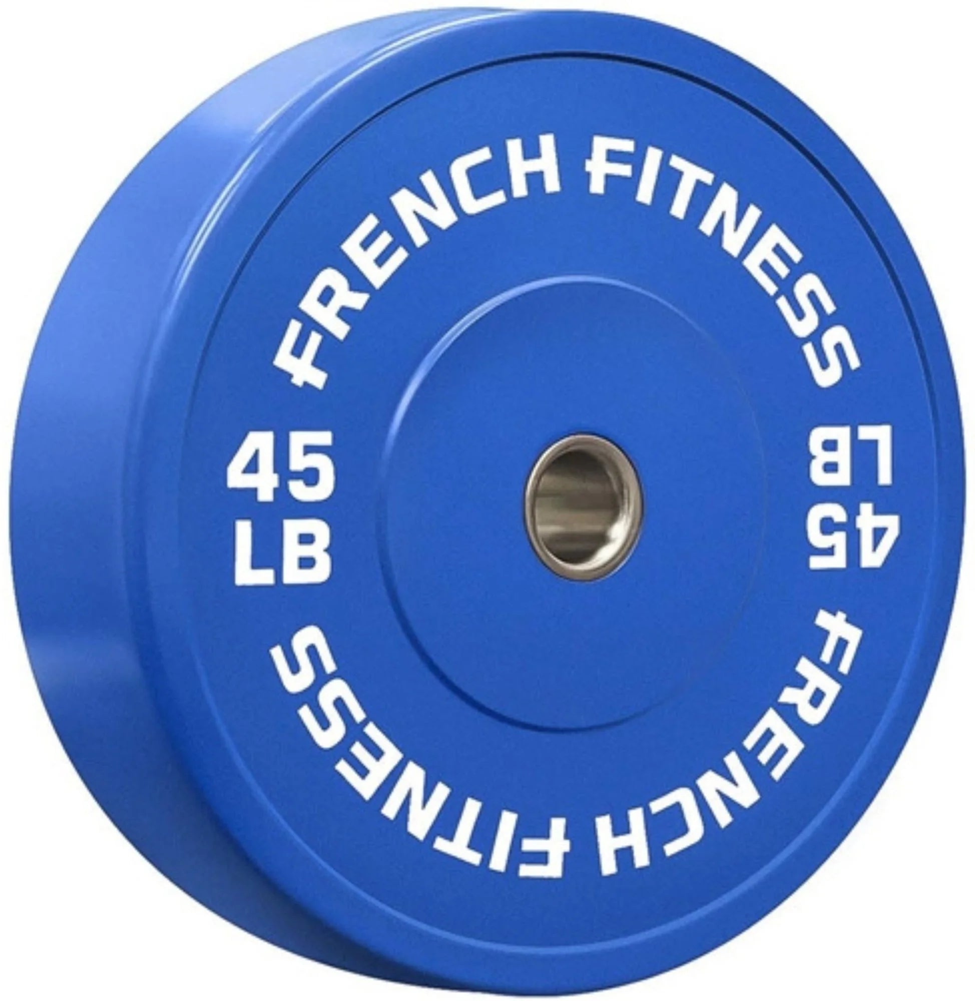 French Fitness Olympic Colored Bumper Plate Set 190 lbs (New)