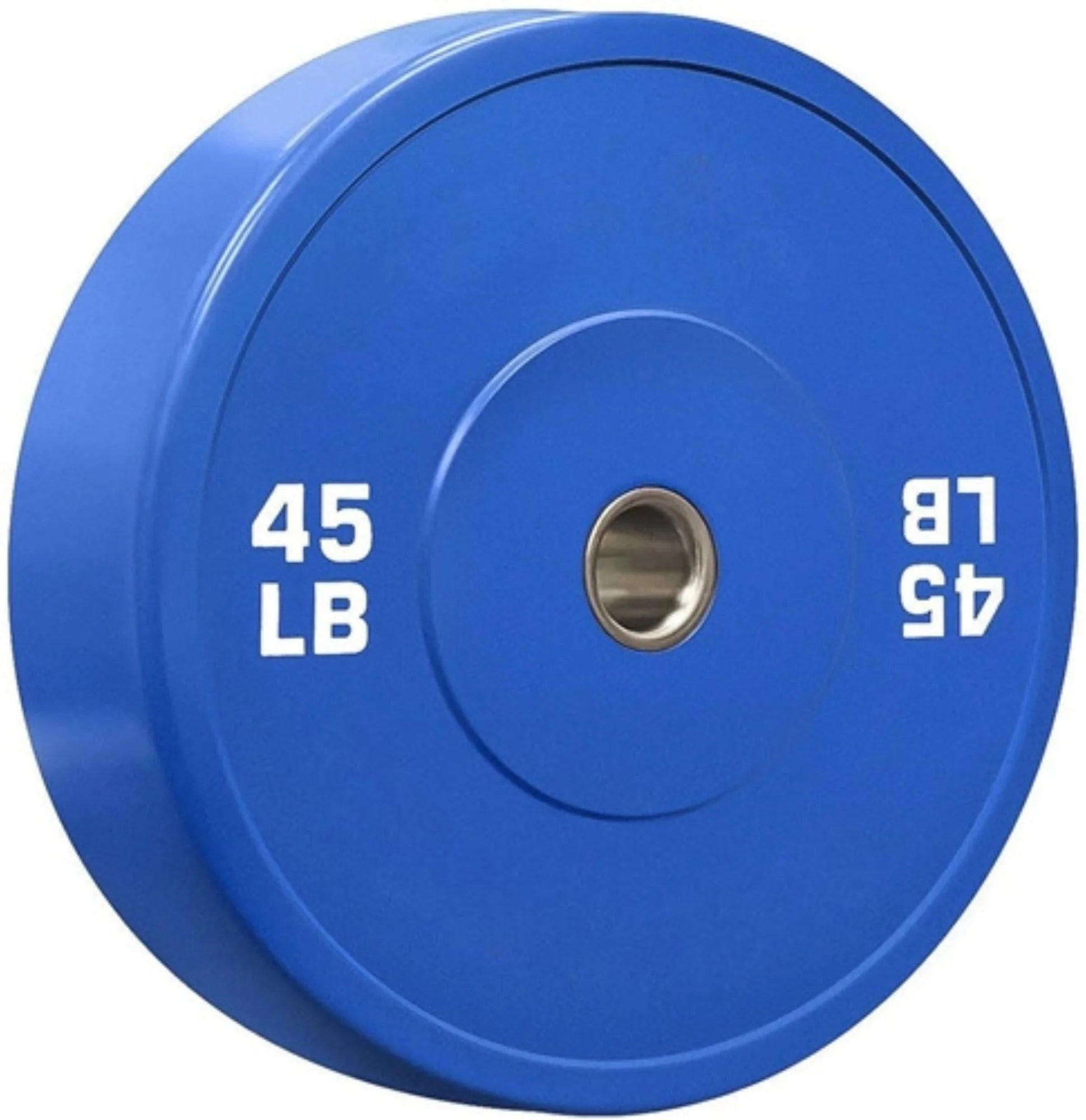 French Fitness Olympic Colored Bumper Plate Set 190 lbs - Blank (New)