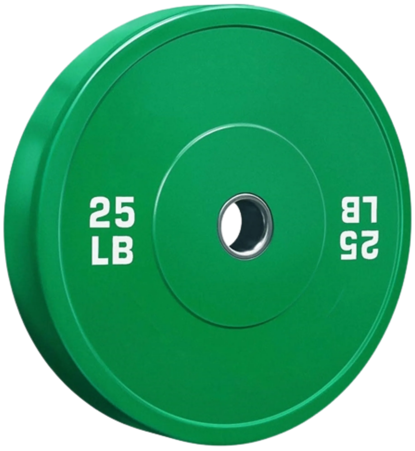 French Fitness Olympic Colored Bumper Plate 25 lbs - Blank (New)