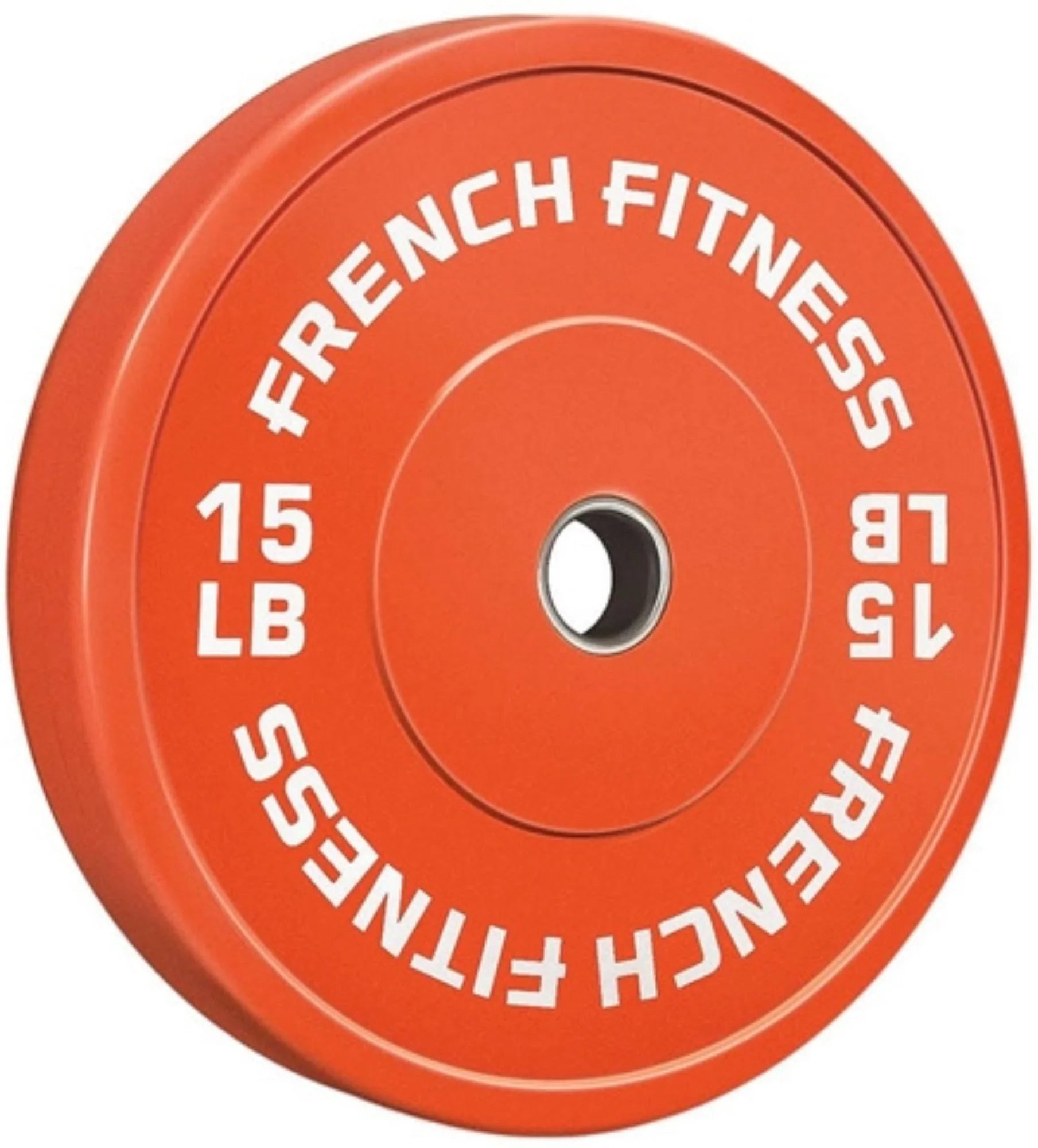 French Fitness Olympic Colored Bumper Plate Set 260 lbs (New)