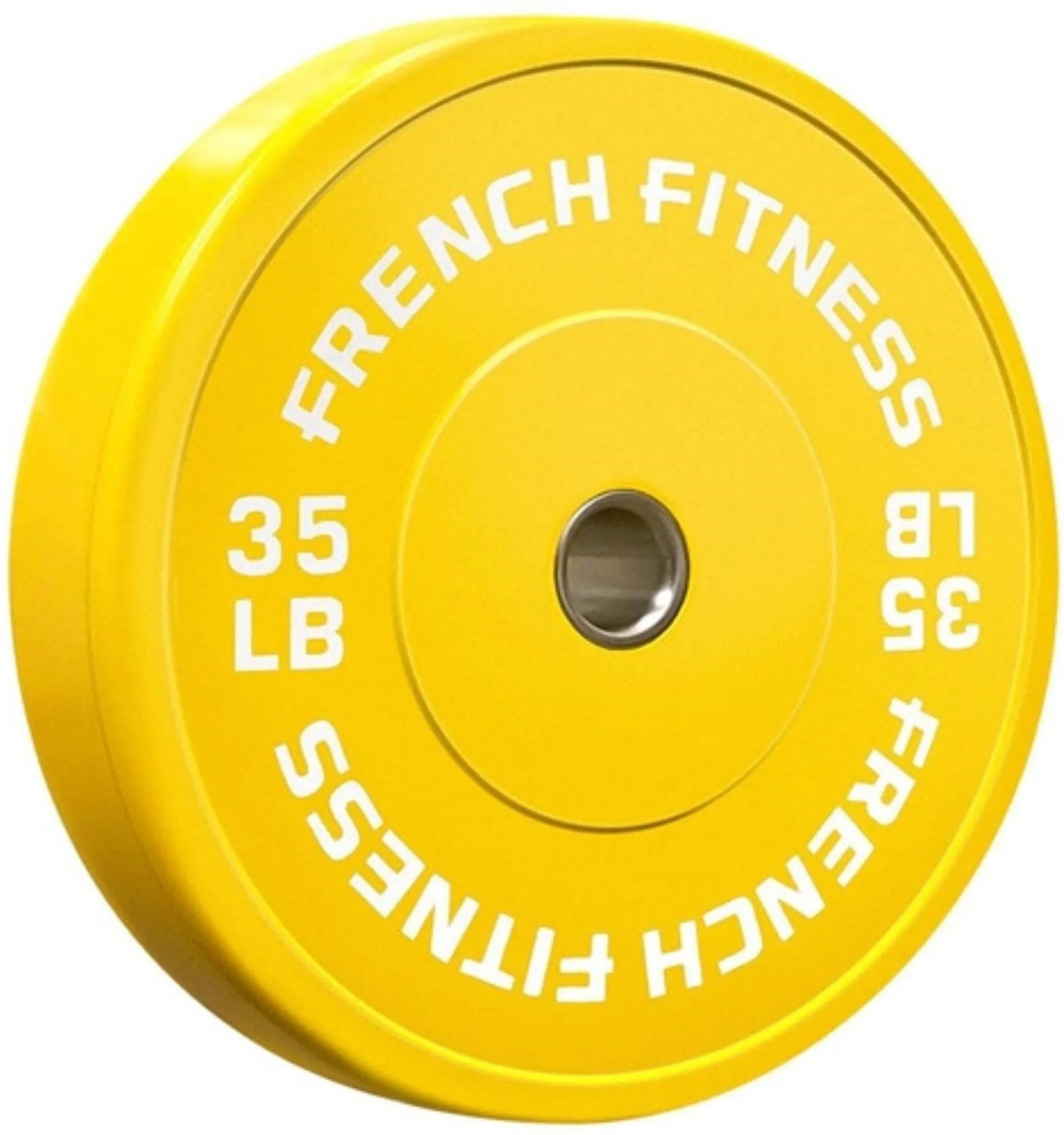 French Fitness Olympic Colored Bumper Plate Set 260 lbs (New)