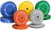 French Fitness Olympic Colored Bumper Plate Set 260 lbs (New)