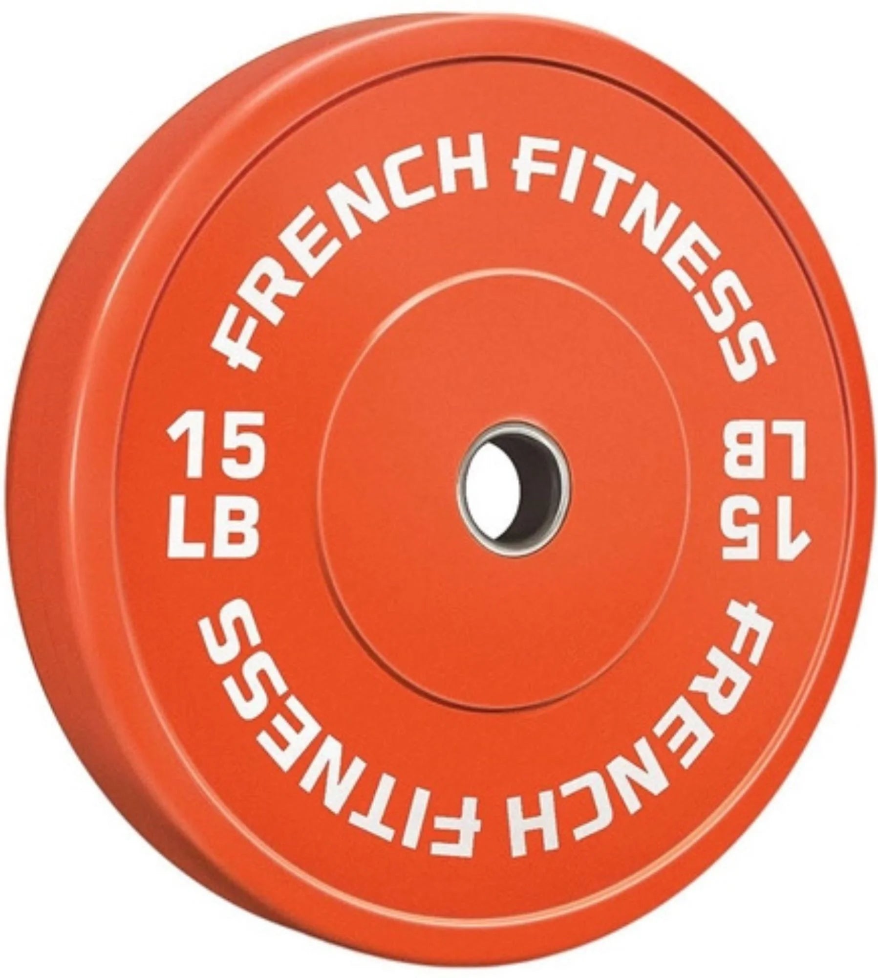 French Fitness Olympic Colored Bumper Plate Set 370 lbs (New)