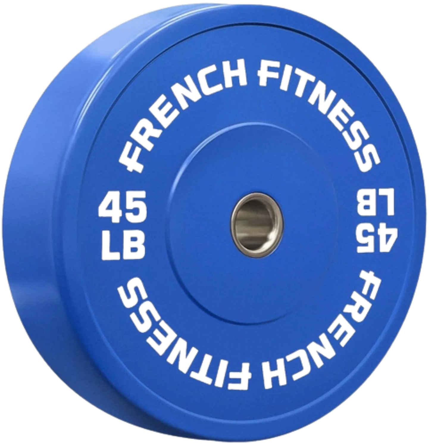 French Fitness Olympic Colored Bumper Plate 45 lbs (New)