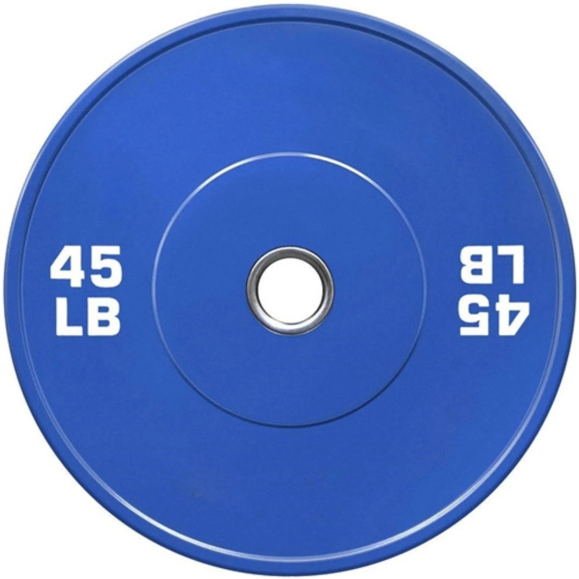 French Fitness Olympic Colored Bumper Plate 45 lbs - Blank (New)
