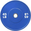 French Fitness Olympic Colored Bumper Plate 45 lbs - Blank (New)