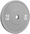 French Fitness Olympic Colored Bumper Plate Set 680 lbs - Blank (New)