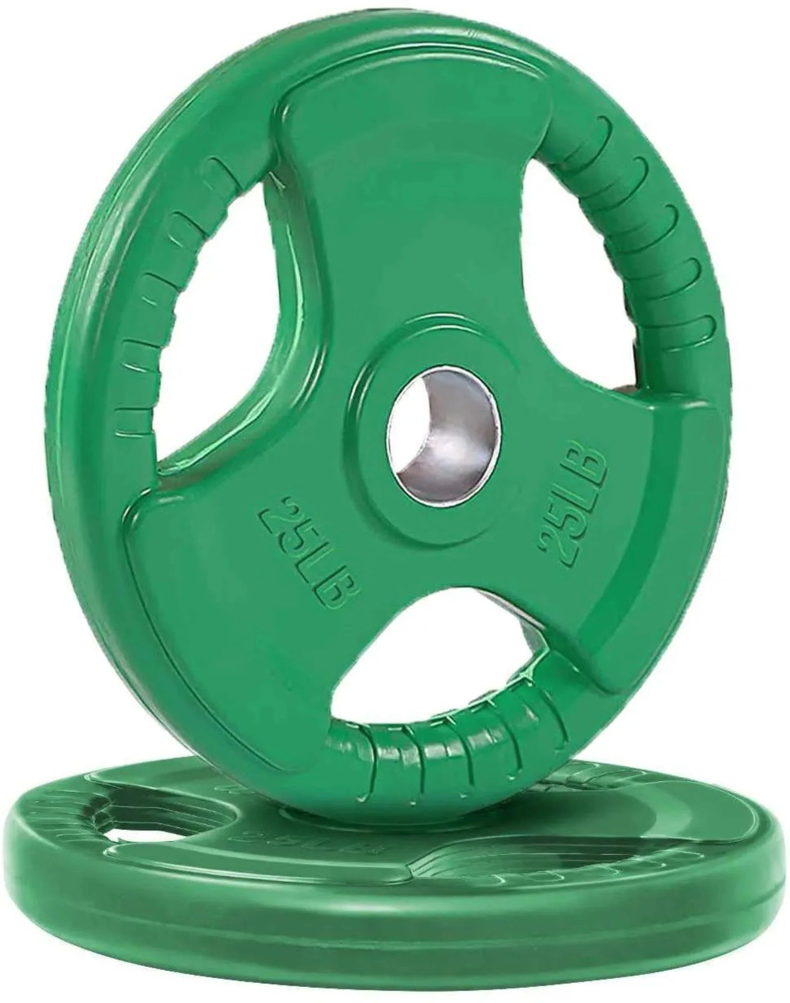 French Fitness Colored Rubber Grip Olympic Plate Set 170 lbs (New)