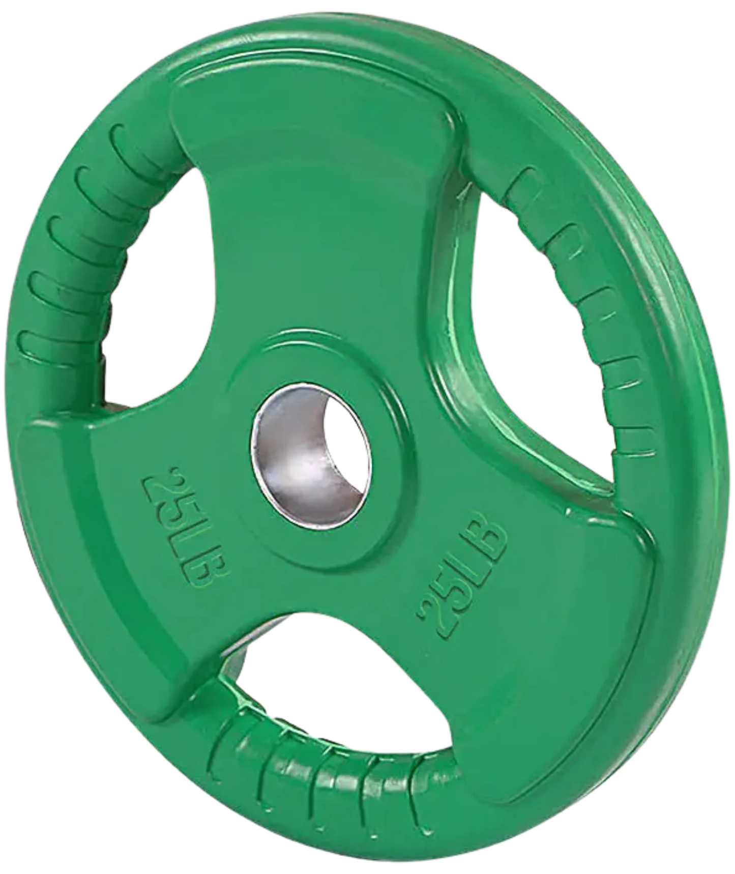 French Fitness Colored Rubber Grip Olympic Plate 25 lbs (New)