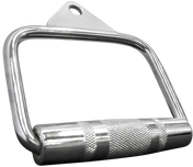 French Fitness - Chrome CSH40 Revolving Stirrup Handle (New) - Close Up View