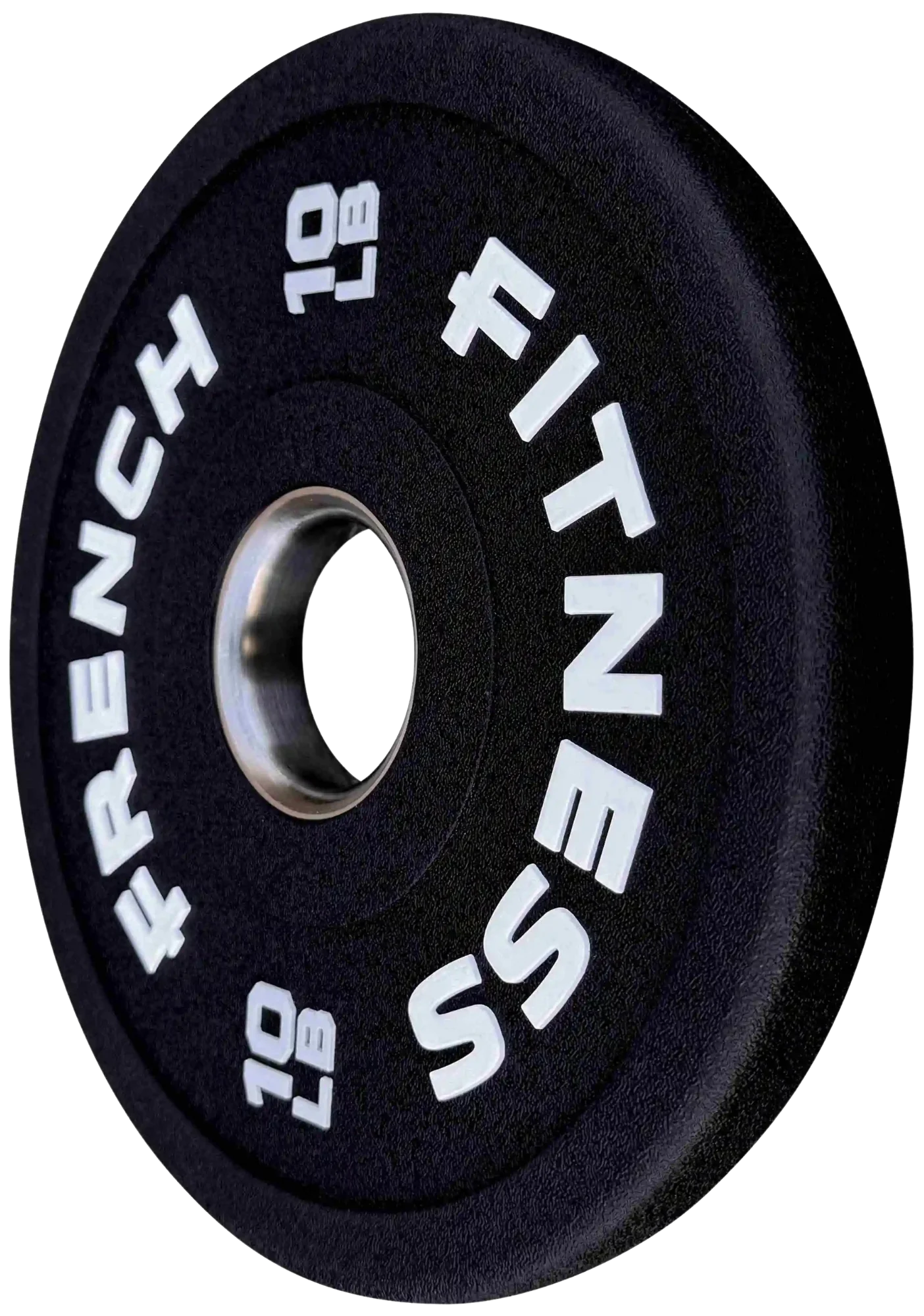 French Fitness Competition Urethane Bumper Plate 10 lb Black (New)