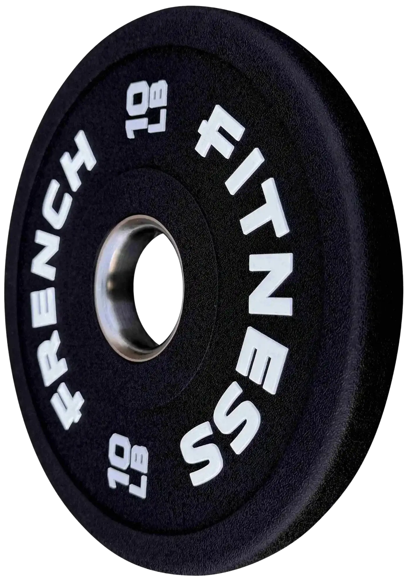French Fitness Competition Urethane Bumper Plate 10 lb Black (New) Image
