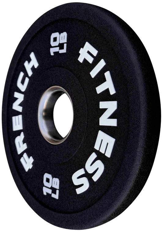 French Fitness Competition Urethane Bumper Plate 10 lb Black (New)