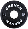 French Fitness Competition Urethane Bumper Plate 2.5 lb Black (New) Image