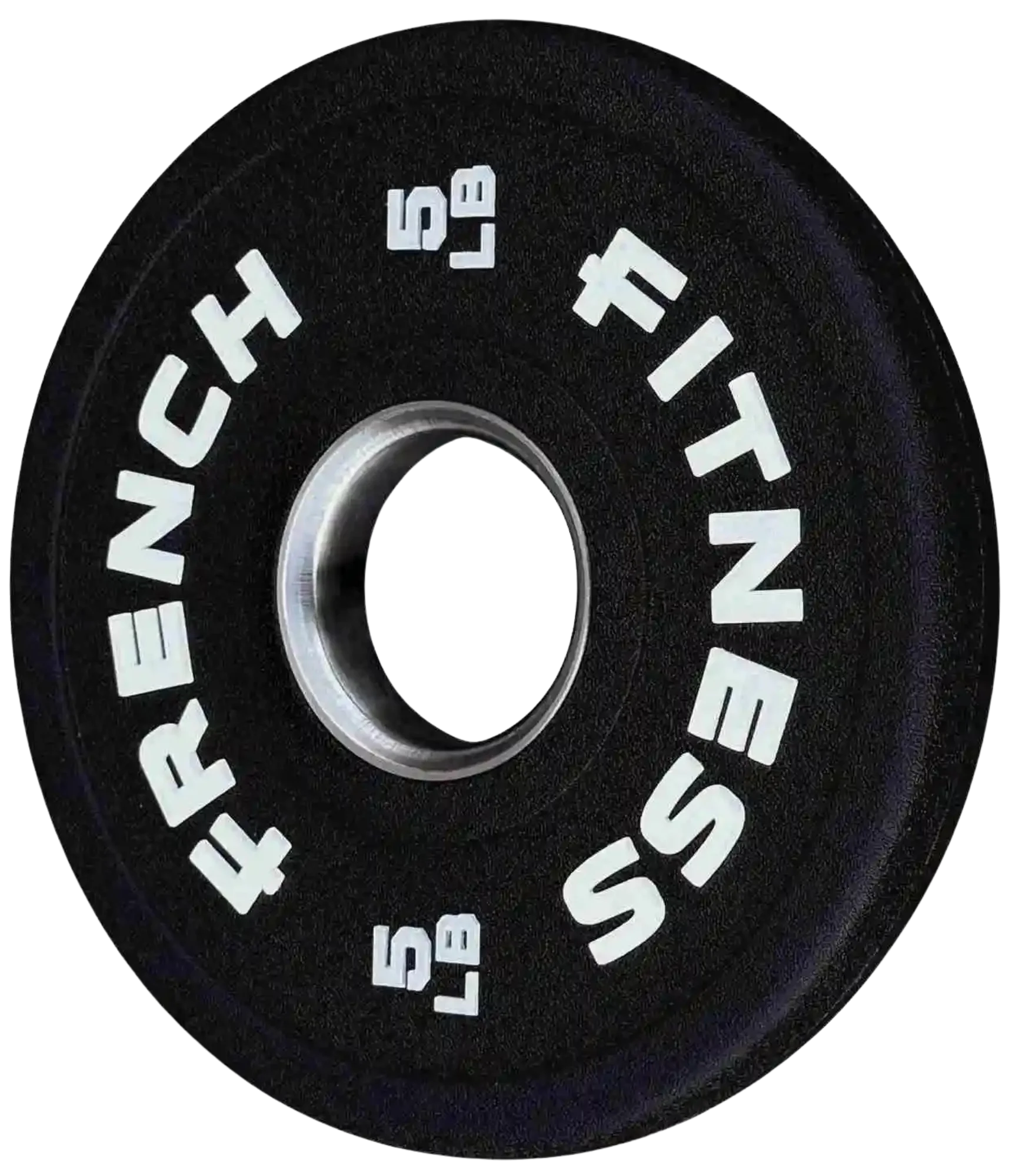 French Fitness Competition Urethane Bumper Plate 5 lb Black (New)