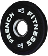 French Fitness Competition Urethane Bumper Plate 5 lb Black (New) Image