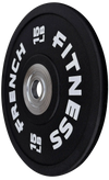 French Fitness Competition Urethane Bumper Plate 15 lb Colored (Black) (New)