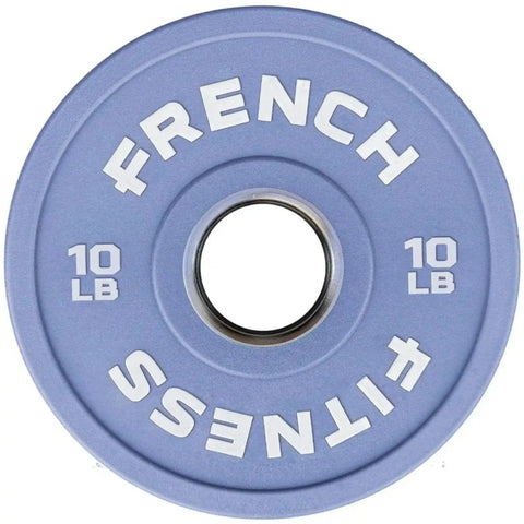 French Fitness Competition Urethane Bumper Plate 210 lb Colored (New) Image 3