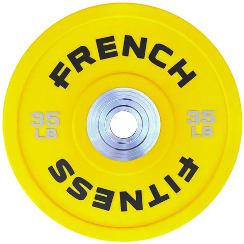 French Fitness Competition Urethane Bumper Plate 210 lb Colored (New) Image 6
