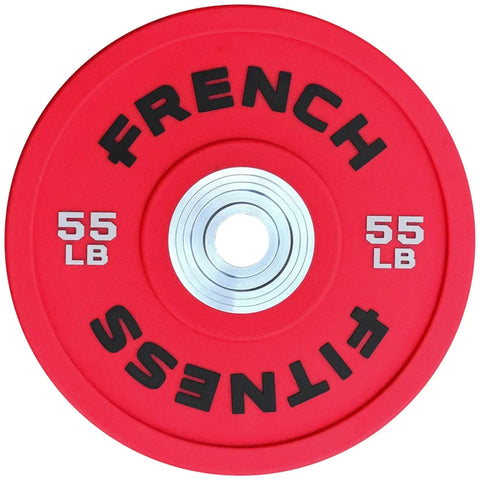 French Fitness Competition Urethane Bumper Plate 210 lb Colored (New) Image 8