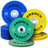 French Fitness Competition Urethane Bumper Plate 300 lb Colored (New) Image