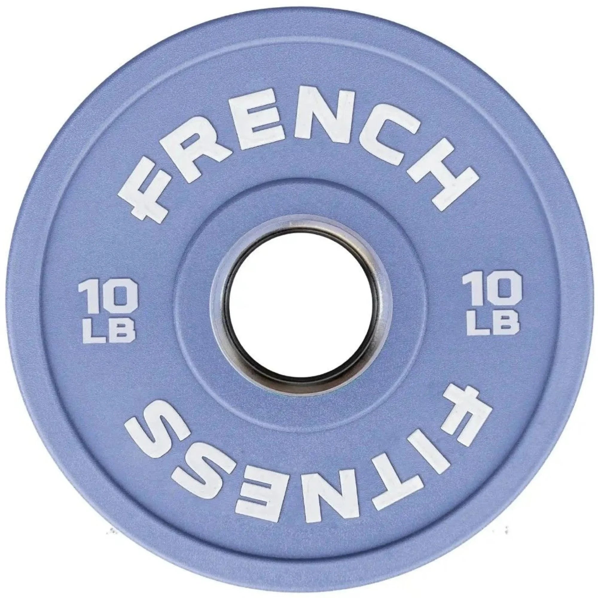 French Fitness Competition Urethane Bumper Plate 320 lb Colored (New)
