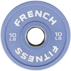 French Fitness Competition Urethane Bumper Plate 320 lb Colored (New) Image 3
