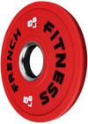 French Fitness Competition Urethane Bumper Plate 5 lb Colored (Red) (New)