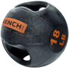 French Fitness Dual Grip Medicine Ball w/Handles 18 lb (New)