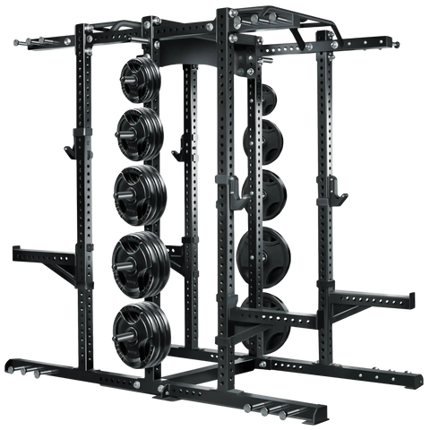 French Fitness DHR80 Double Half Rack / Cage (New)